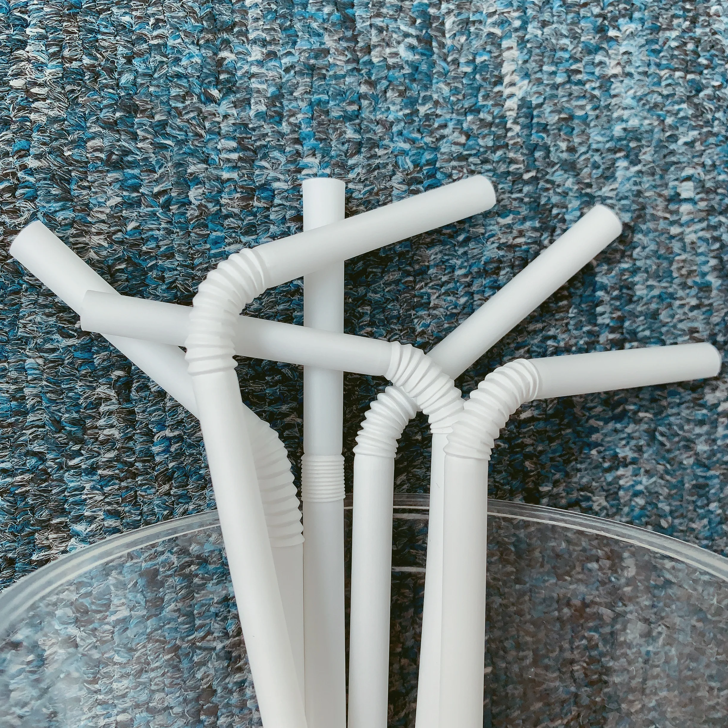 6*200mm Newly High Temperature resistance PLA Bent Straw