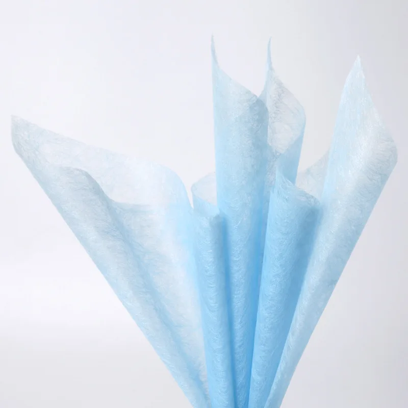 15pcs/bag Hot Selling Color Non-woven Flower Wrapping Paper Tissue Paper for Packaging