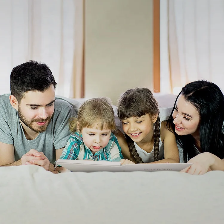 custom 7 Inch Wedding Invitation Video Greeting Promotional Card Lcd Screen Business Video Card for marketing