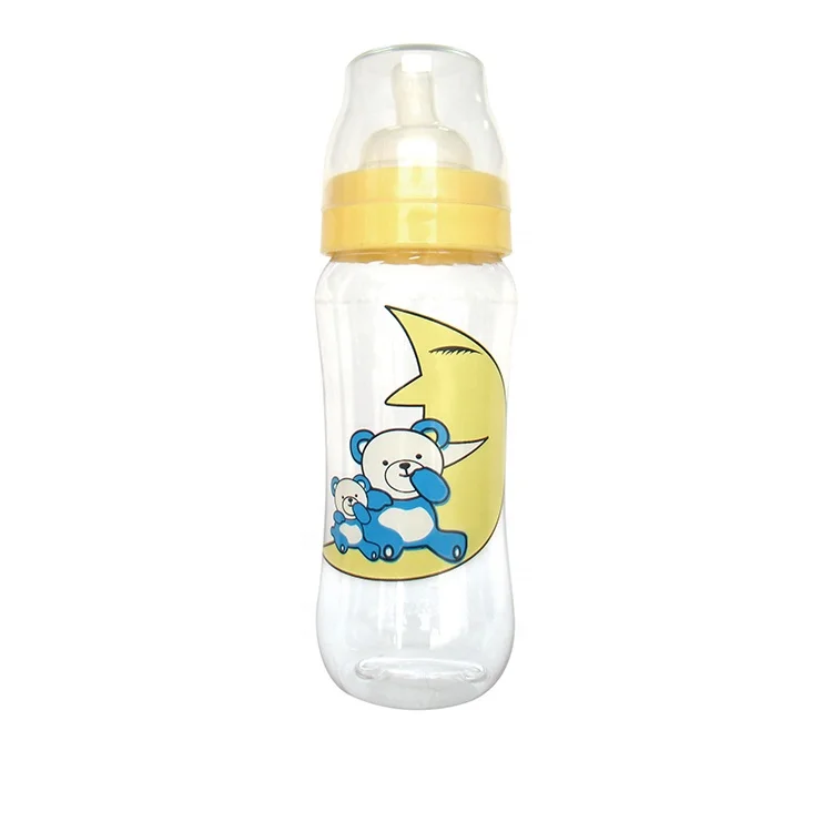 
High quality wide neck PC baby feeding milk bottle baby milk bottle 2020 with silicone nipple 