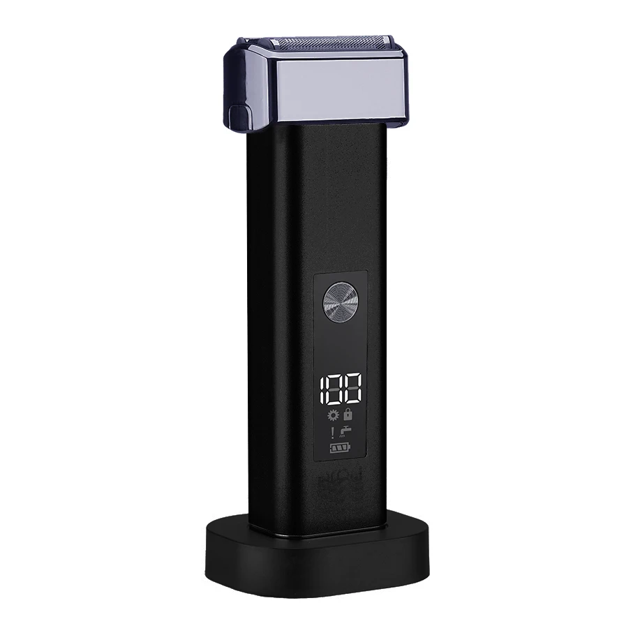 Мужская электробритва из фольги, Мужская бритва, электрический триммер для бороды, быстрая зарядка, бритва, перезаряжаемый инструмент для стрижки, водонепроницаемый