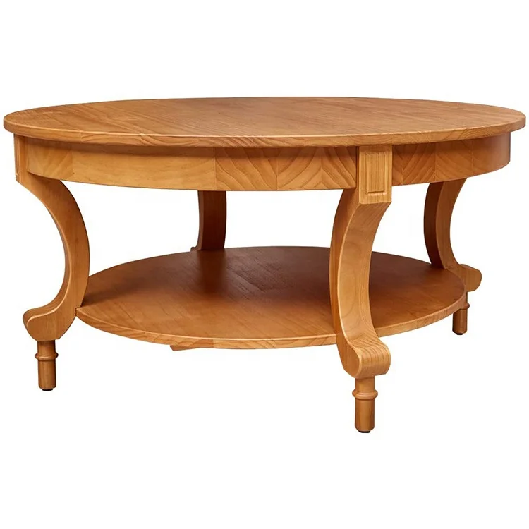 
Round dining table wood wood table dining wooden tea table 