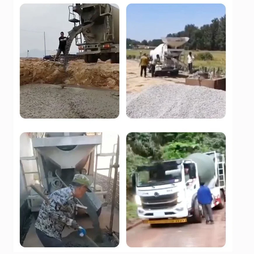 Higher Efficiency Mixer Concrete Mixer Truck Hire 2m3 3m3 4m3 5m3 6m3 Concrete Mixer Truck