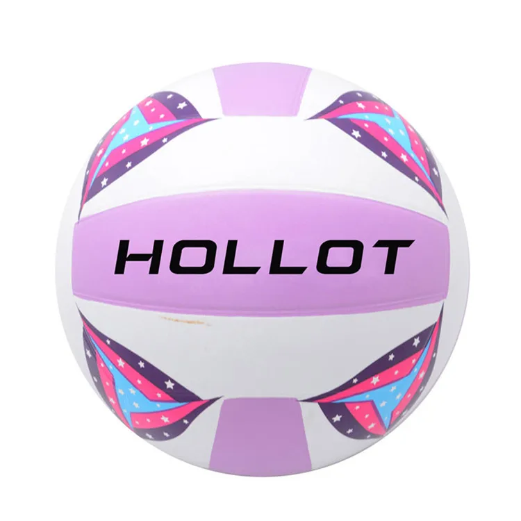 New Arrival Custom Design Durable Rubber Game Inflatable Standard Size Colorful Beach Volleyball Ball