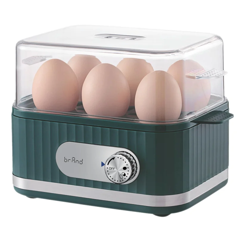 Household Egg Cooker Boiled Maker Electric Egg Boiler Custom OEM Steel Stainless Power Time Food Rohs Color Accept Material ABS