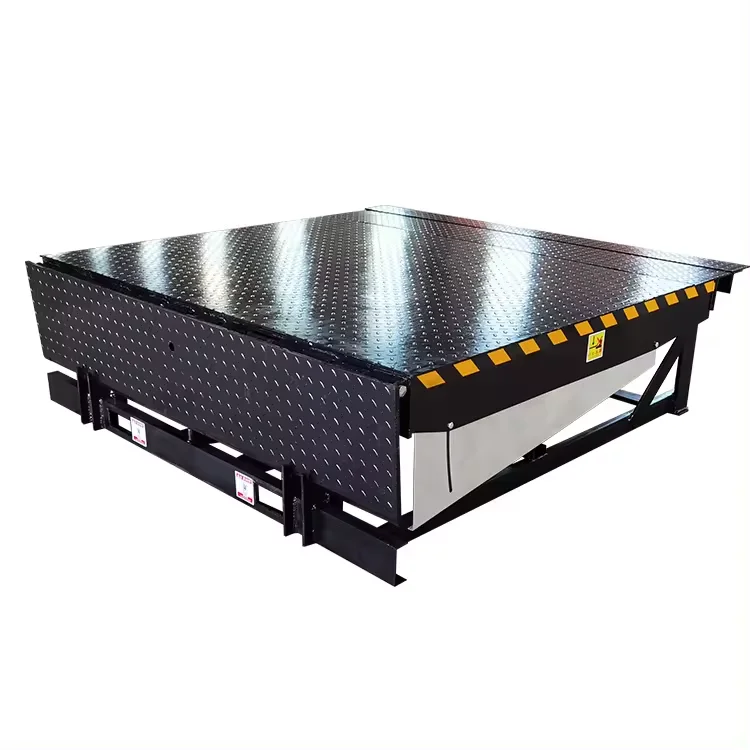Power 1.1kW series OEM Loading ramp hydraulic dock leveler for truck ramp 6Ton
