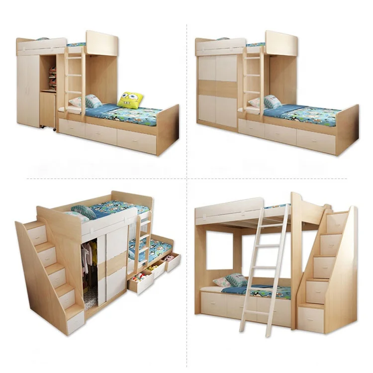 Wholesale China Furniture Children Double Bedroom Sets