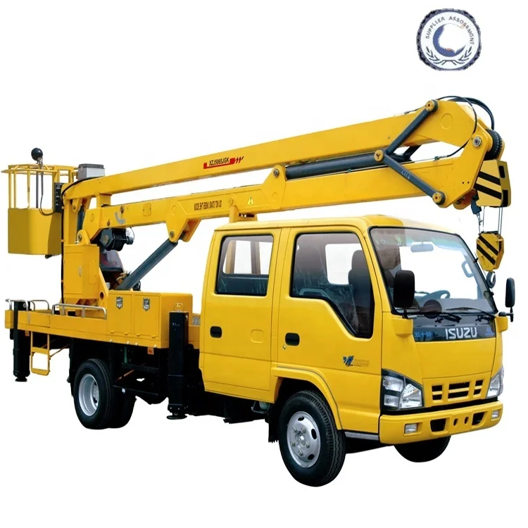 Cheap price 4x2 aerial truck 12m High Altitude Operation Platform Truck Overhead Working Truck