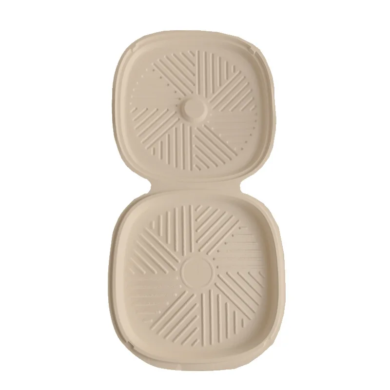 Wholesale sugarcane bagasse 12 inch round pizza box takeaway pulp pizza box white mini pizza boxes for sale