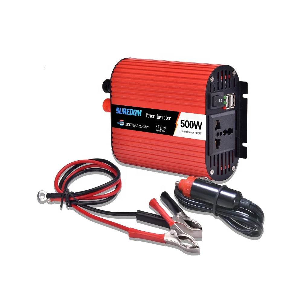 Newest 500w car power inverter 50hz /60hz with Dual USB modified sine wave inverter