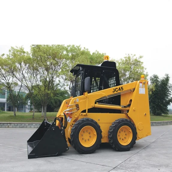 700KG Rated Load WJC45 mini skid steer loader for sale
