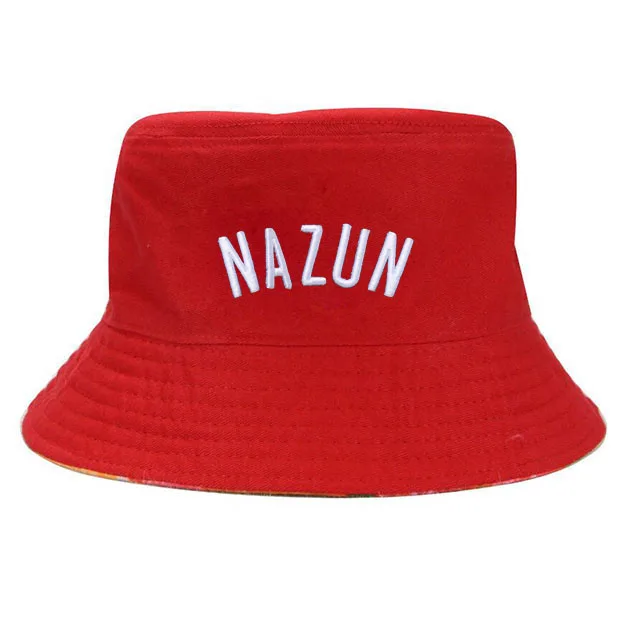 Custom bucket hat with string