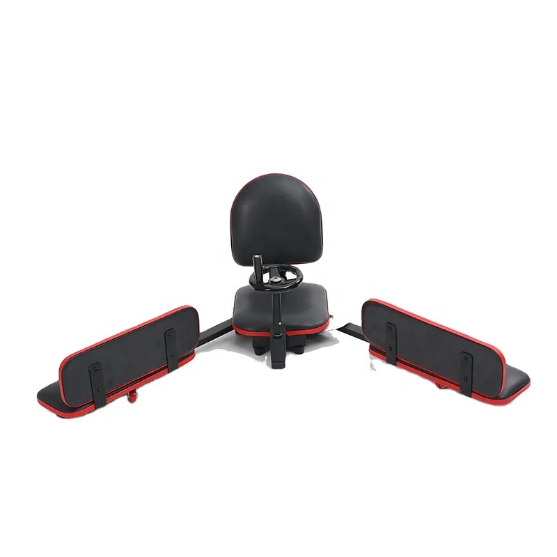 
Fitness Leg Thigh Stretcher Machine Gym Home Strength Flexibility Casters universal wheel split leg 