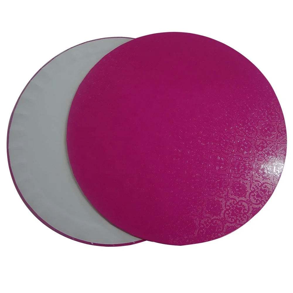 3mm machine die cut cake board gold silver round square rectangular shape Cake Base