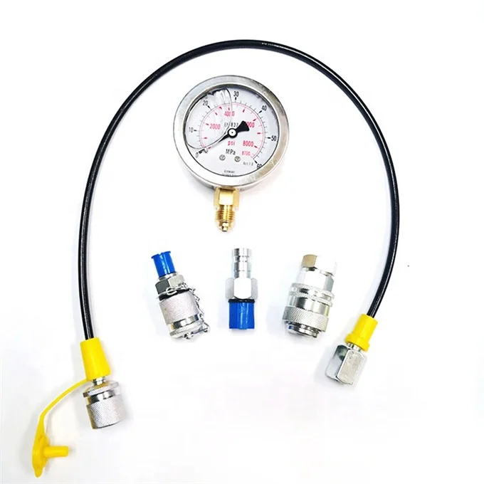 M16*2-1/4 BSP Testing Coupling Point hose DN2 nylon hose 63Mpa high pressure hose