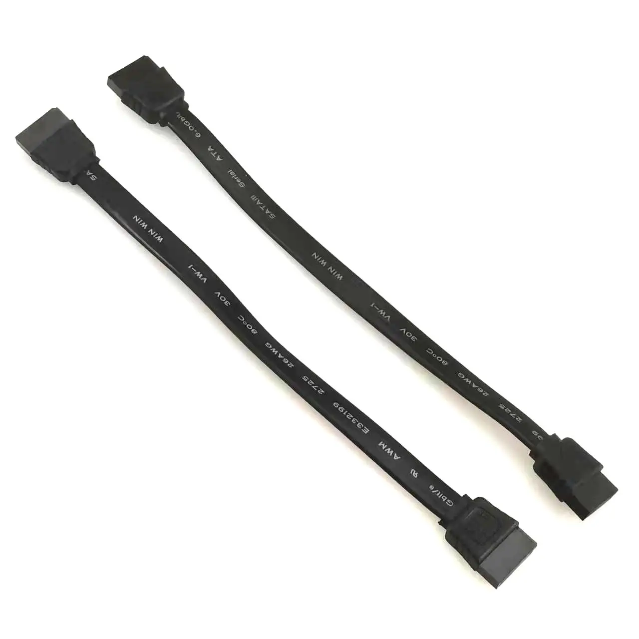 straight to straight SATA cable