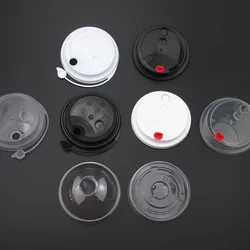 Disposable Plastic Bubble Tea Cup Milk Tea Ice Coffee Plastic PP Cup with Lids Take Out  PP Cups 500ML 700ML 360ML