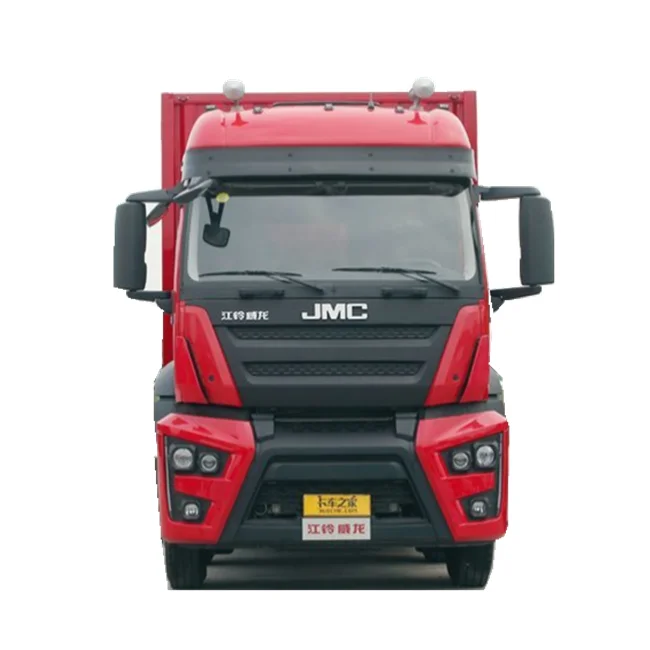New Heavy JMC Cargo Van Truck/18 Ton Capacity Load 60 Cubic Meter Euro 5 Emission Standard Lorry Delivery Truck For Sale