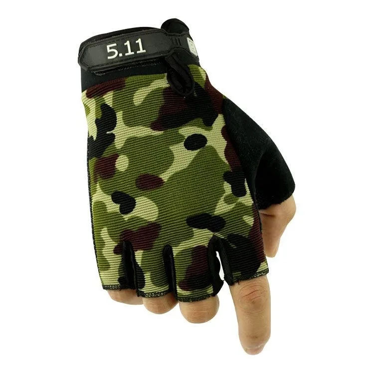 cheap half finger cycling gloves Riding wear-resistant non-slip training driving gloves sports climbing fighting fitness gloves