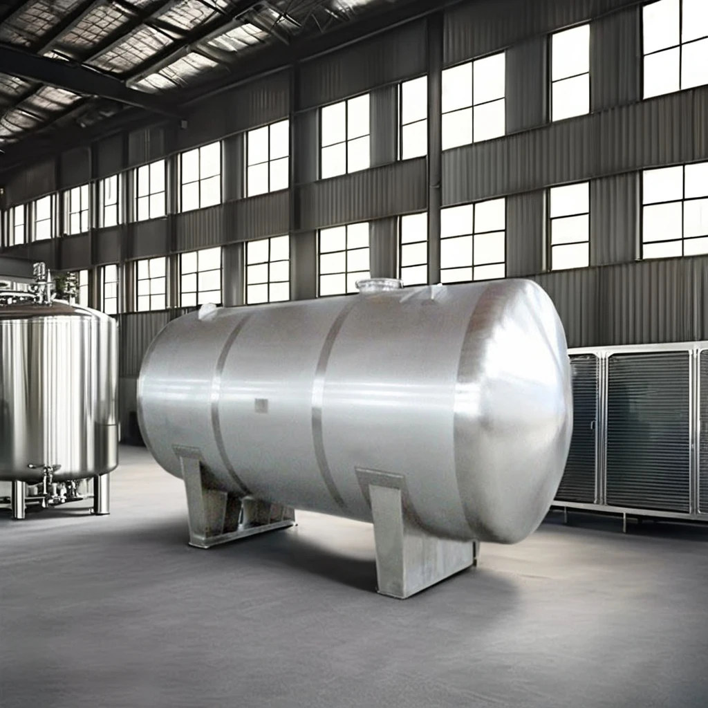 Direct Sale New Stainless Steel Storage Tanks for Water and Chemicals Pump Included Manufacturing Plant and Retail Applicable