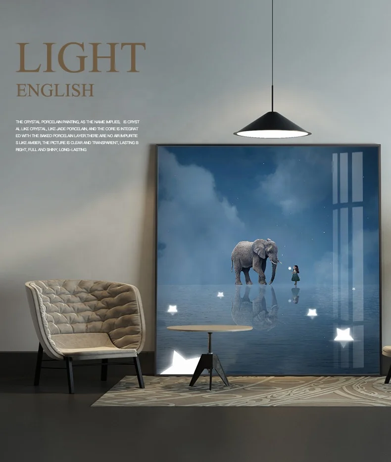 
Children room wall units for living room bedroom hanging moon whale picture 