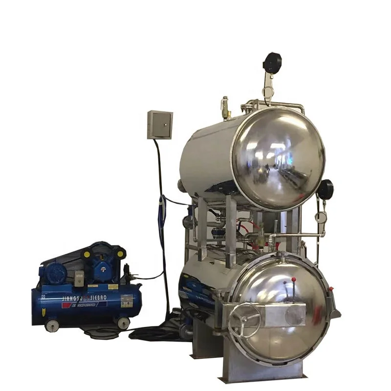 Canning Retorts Autoclaves Sterilizing Kettle Retort Machine For Baby canned Tuna Food