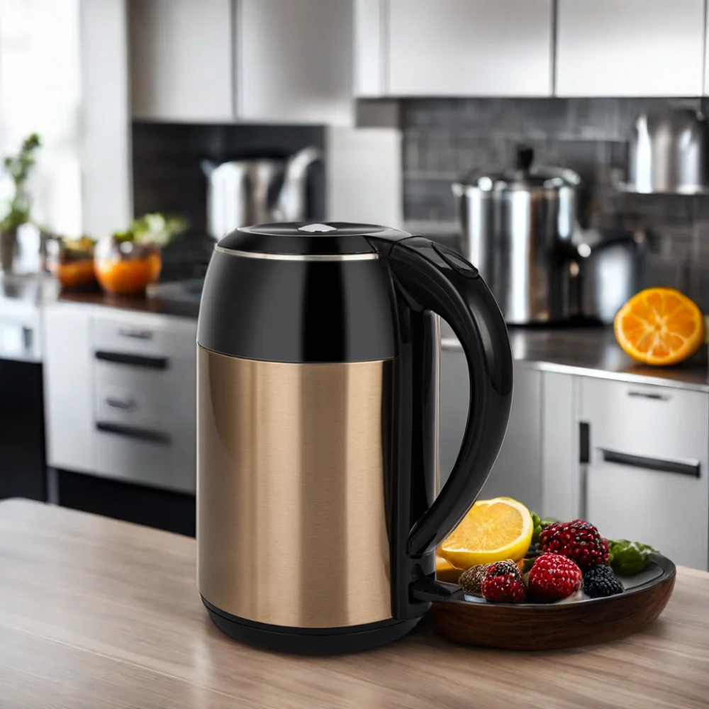 2024 Popular Double Wall 1.8L Jug Kettle Electric Pot Water Boiler Kettle Electric Kettle For Home