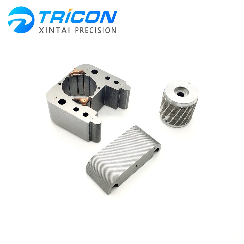 Shaded pole motor stator, electric blower, AC motor copper winding motor iron core  SIZE60.5*63.5