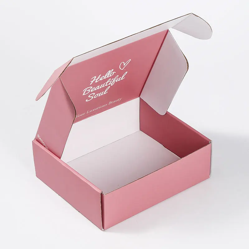 Bangdi Factory Custom Logo Rigid Toy Shoes Underwear Foldable Gift Corrugated Paper Packaging Box UV Foil Socks Shipping Mailer