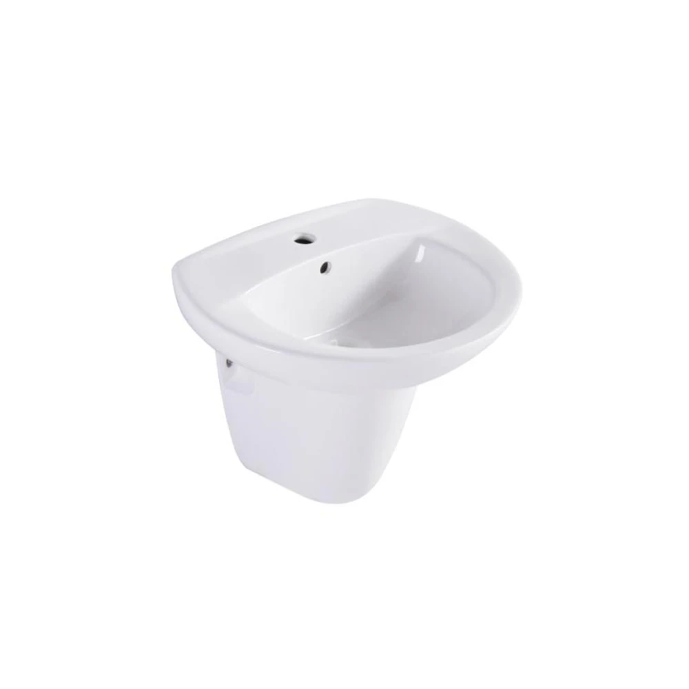 Chaozhou Modern Design Wall Hung Wash Hand Thin Round Circular Ceramic Vessel Art Basin