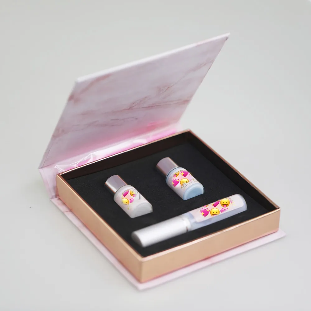 Private Label Popular Brow Lift Kits With Nutrition Eyelash Coating Sealant Beauty Bar