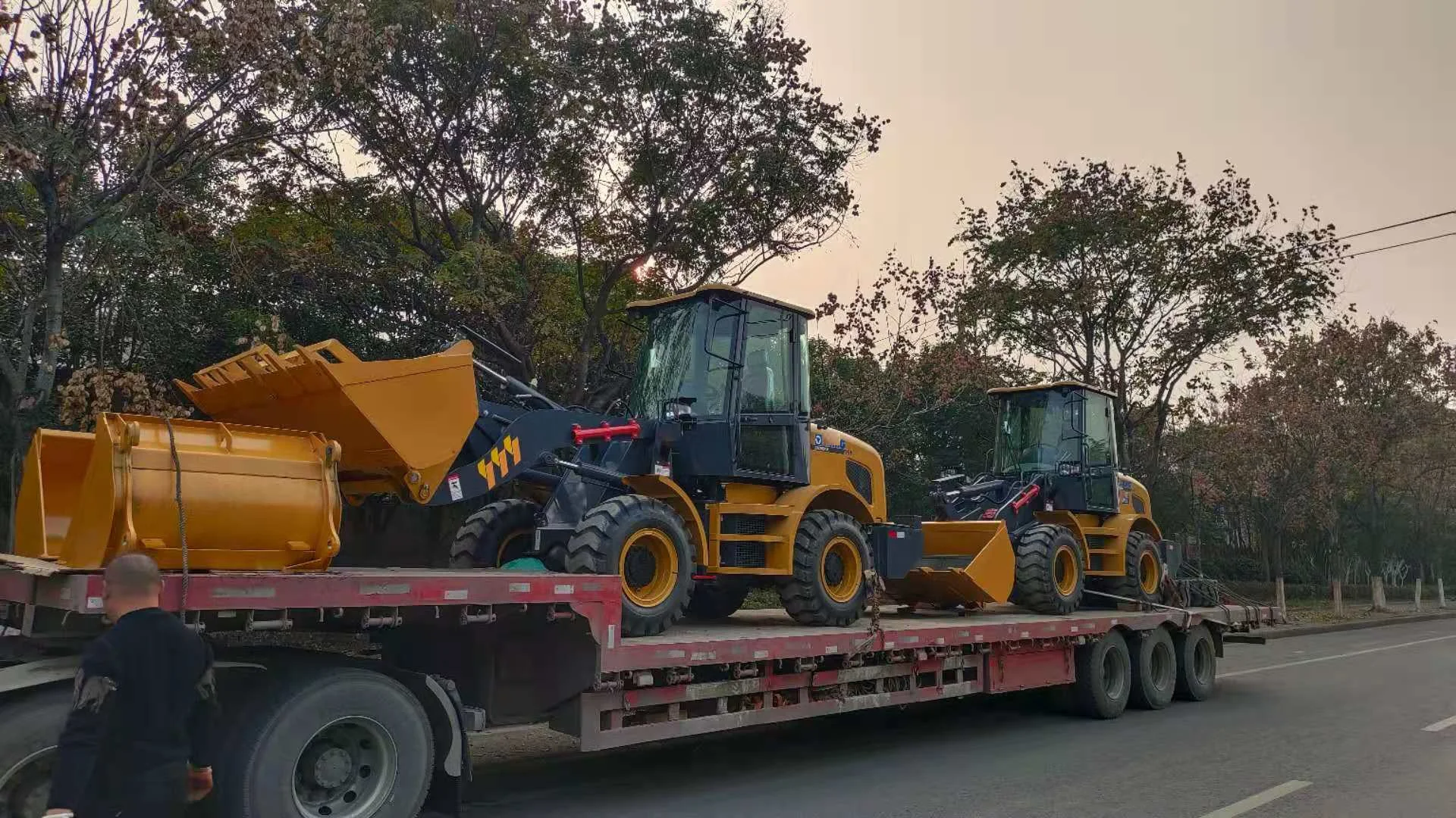 Factory Original Mini Wheel Loader LW200KV 2ton Diesel Wheel Loader for Sale