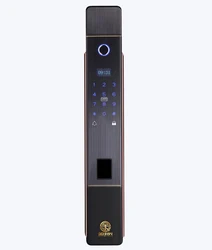 wholesale oem outdoor password electronic audio fingerprint gate smart digital door lock with camera