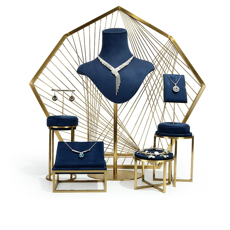 Factory Outlet Customization Jewelry Props Display stand sets jewelry props jewelry store