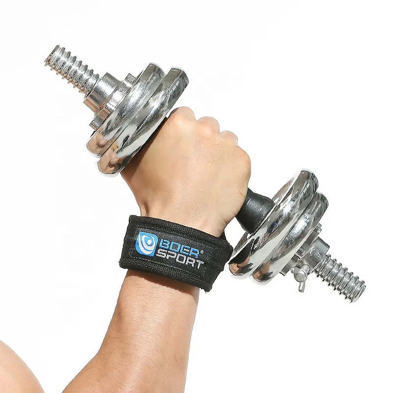 Cotton Wrist Straps Durable Anti Slip Weightlifting Wrist Straps