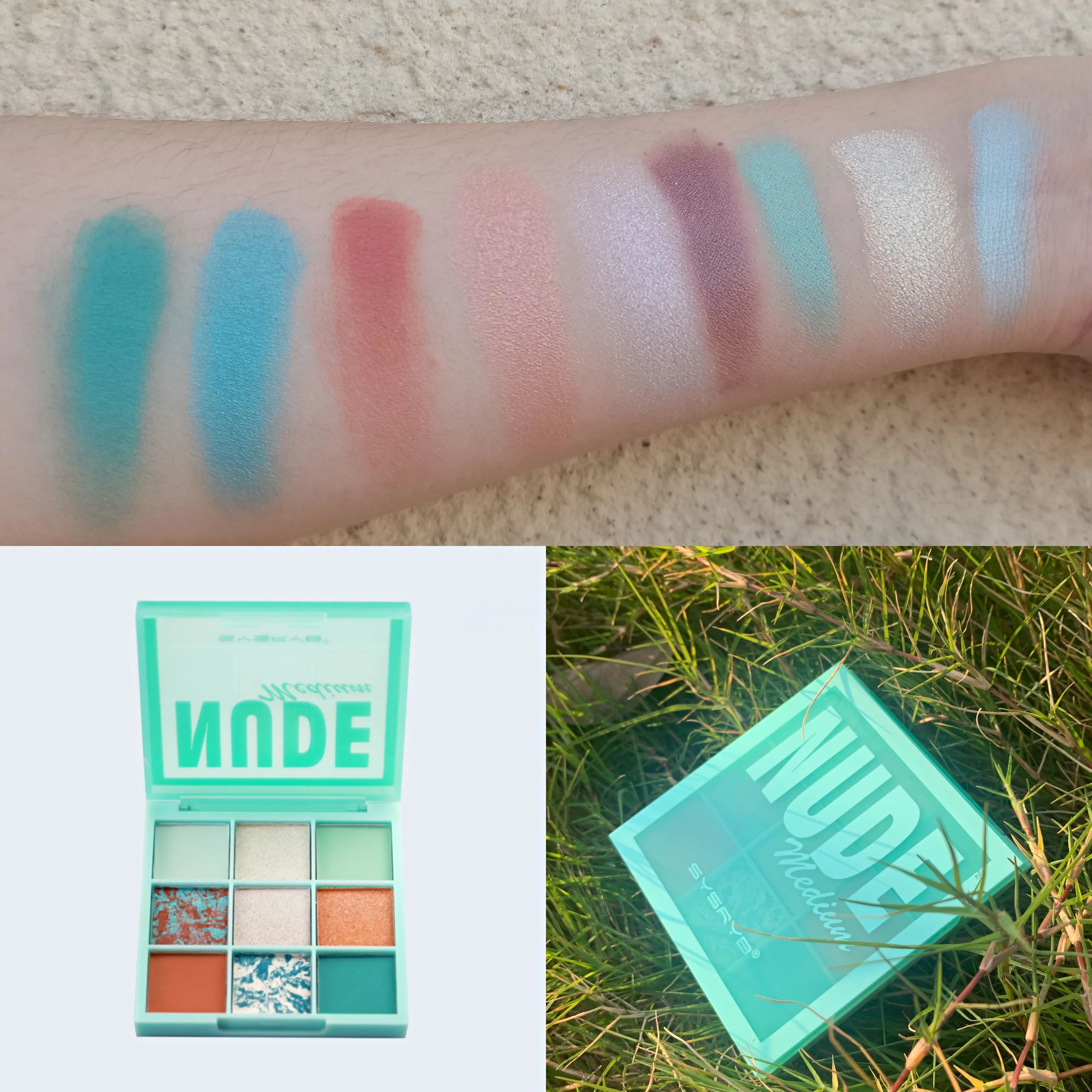 Private brand wholesale customized Eye Shadow Palette high pigment summer color palette 9-color cardboard eye shadow oem/odm Eye