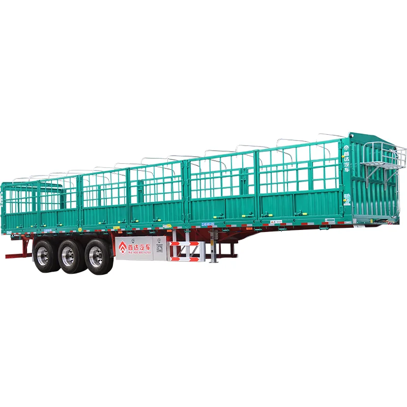 Fence truck trailer transport grain feed livestock cattle   paint waxing to protect semi-trailer