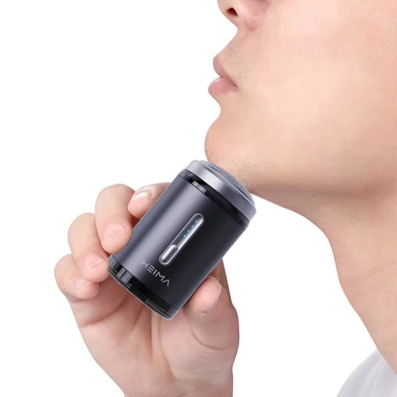 Usb Shaving Machine Rotating Floating 3d Blade Shaver Trimmer For Men Electric Razor Mini Machine For Men Electric Razor