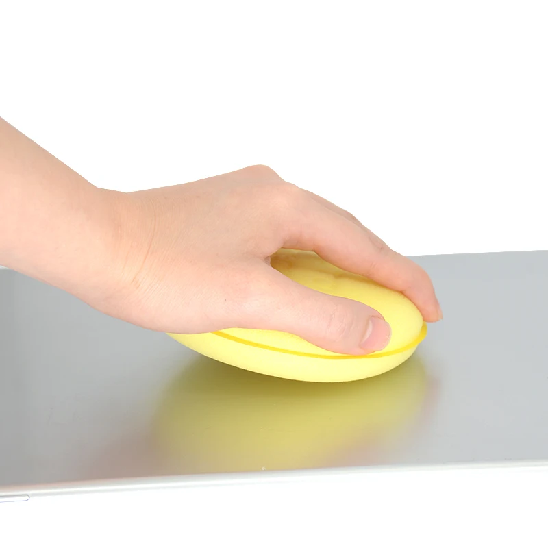 Двухслойная восковая губка-аппликатор для полировки и очистки автомобиля