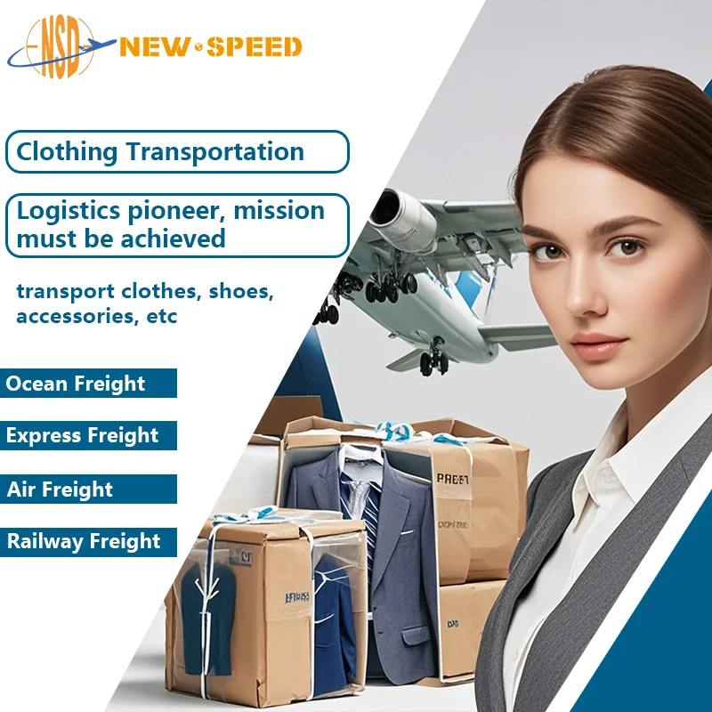 NEW SPEED DDP Shipping Air Freight Express Delivery Shenzhen Efficient Shipping for Shirts Polos Turtlenecks