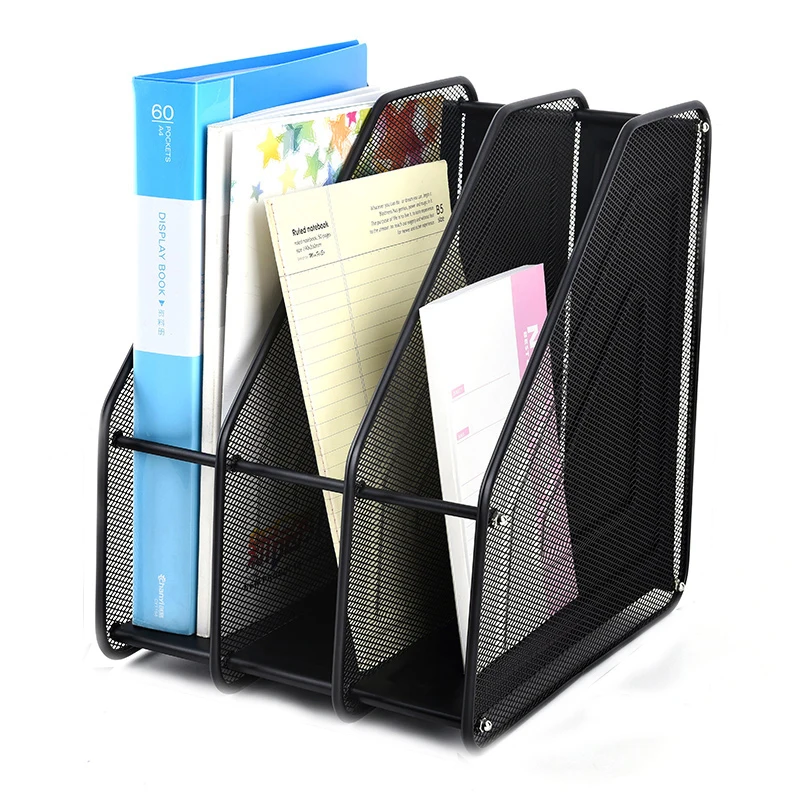 
Stationary supplies school office acrylic desk organizer new style file folder holder 