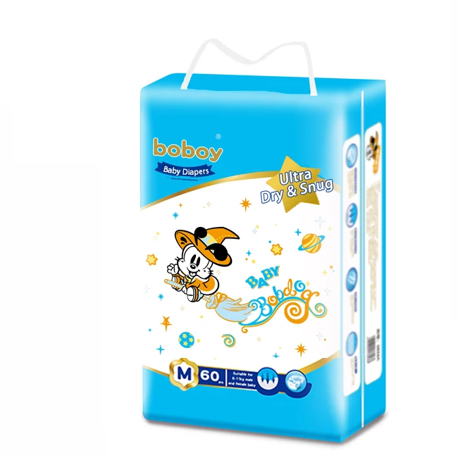 
BOBDOG Brand Mamy Pokos Baby Diaper Pent, Pampering Pants Baby Diapers With Bravos 