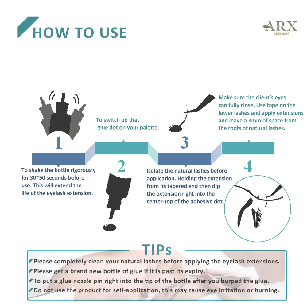 OEM Manufacturer 1 sec Artist Glue Bond Long Lasting More Safety No Tears Eyelash Extension Glue