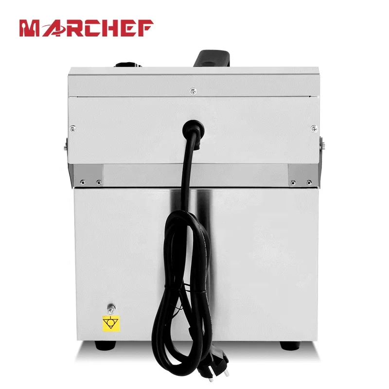 CE stainless steel electric 14L Commercial Single Tank industrial table top peanut meat stacker cooking turkey deep fryer