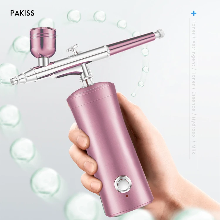 Pakiss mini nano mist sprayer Pakiss low price oxygen nano water facial infusion sprayer jet for skin young