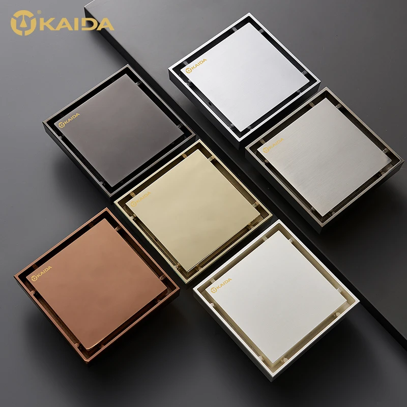 4 Inch Anti-odor Anti-insect Shower Floor Drain Tile Insert Grate Cover