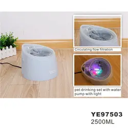 Fashion Battery Operated Automatic Cat Drinking Pet Water Fountain