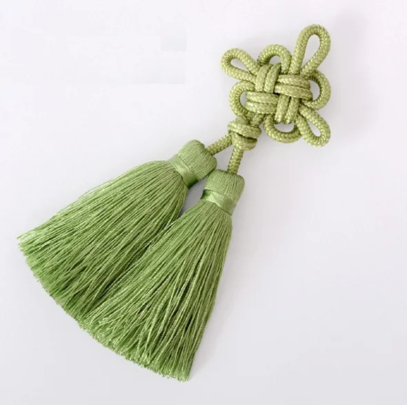 
2021 New decorative colourful Chinese Knot tassels 