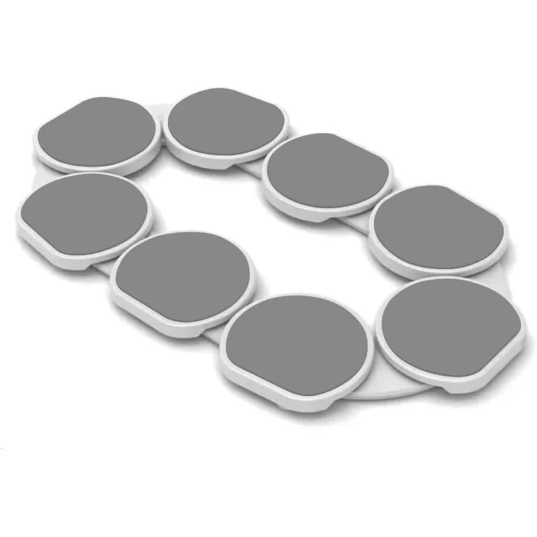 Hot Sale New Plastic Expandable Table Lazy Susan Turntable Family Party Gathering Dining Table Food Tray Turntable