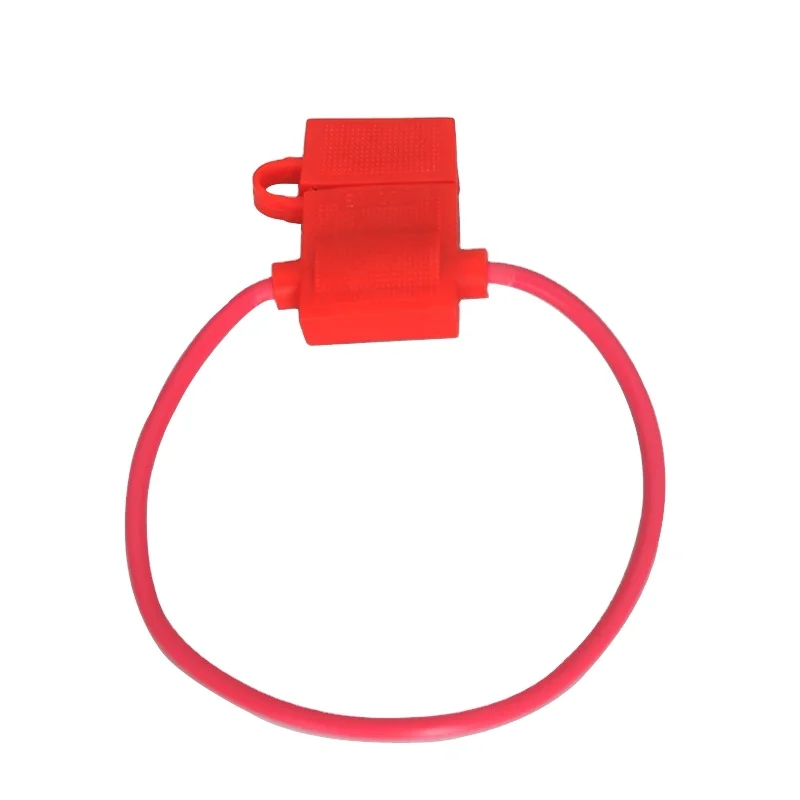 Новый продукт CHSKY Standard ATO Blade плавкие предохранители водонепроницаемый красный резиновый автомобильный держатель предохранителя Mid 12